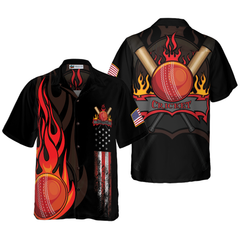 Cricket Flame Hawaiian Shirt - Hyperfavor