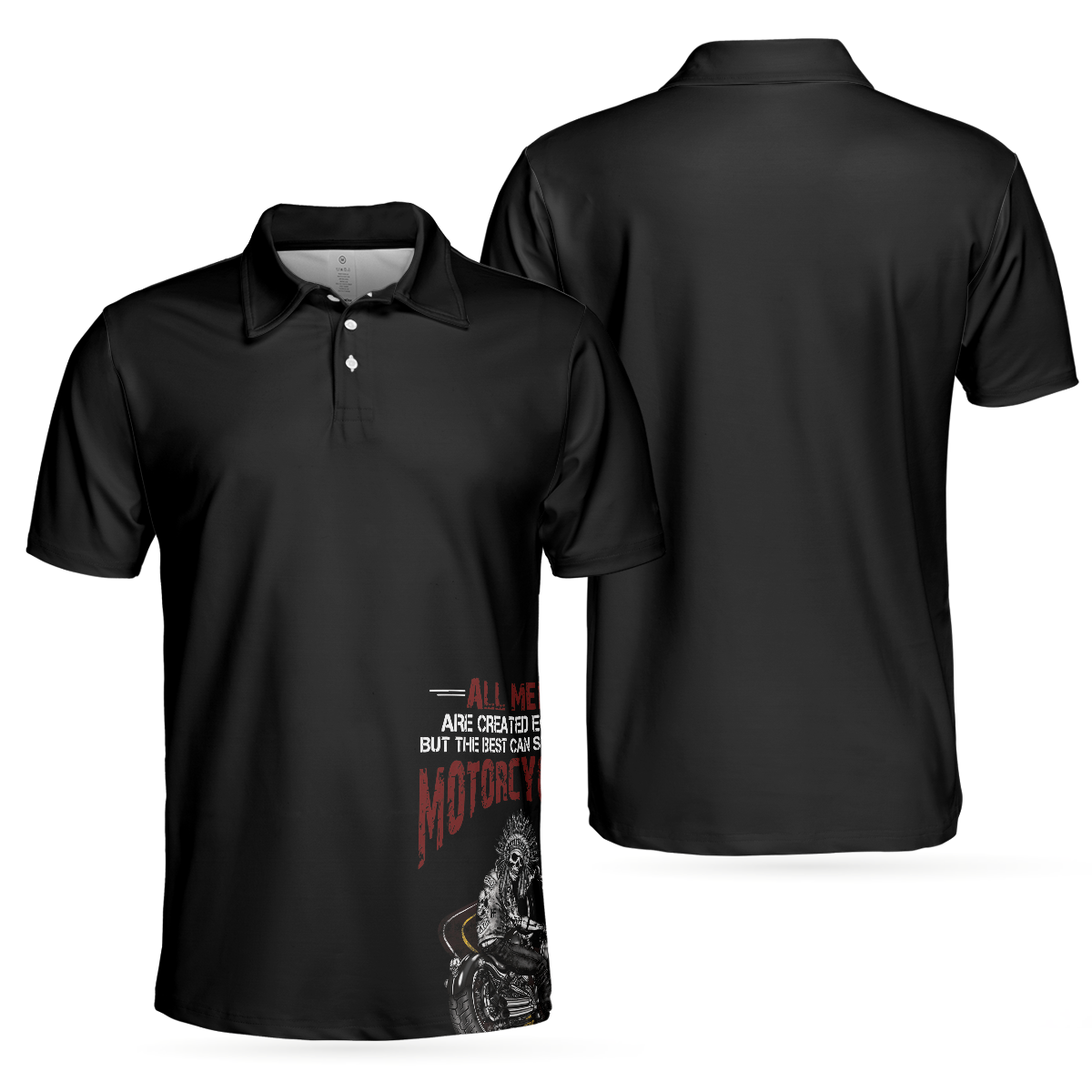 Biker Native American Spirit Motorcycle All Over Print T-Shirt, Swag Motorcycle Shirt For Men, Gift for Racers - Hyperfavor