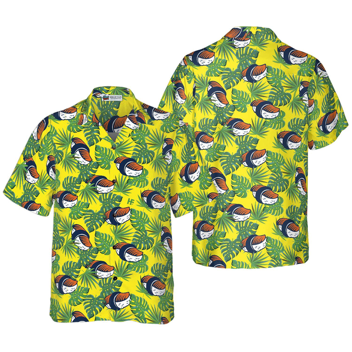 Sushi Food V1 Hawaiian Shirt - Hyperfavor