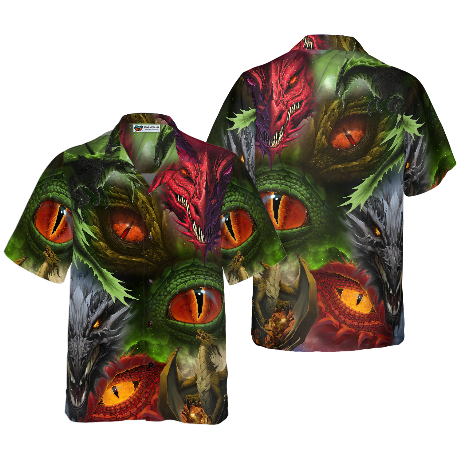 Welcome To Dragon World V2 Hawaiian Shirt - Hyperfavor