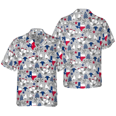 Texas Pattern Hawaiian Shirt 1 - Hyperfavor