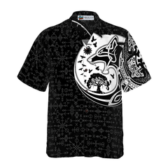 Viking Myths Wolf Hawaiian Shirt - Hyperfavor