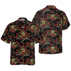 King Of Pirates In Crown Hawaiian Shirt - Hyperfavor