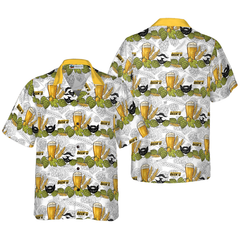 Beard Beer Hawaiian Shirt - Hyperfavor