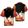 Bowling Ball And Pin Hawaiian Shirt - Hyperfavor