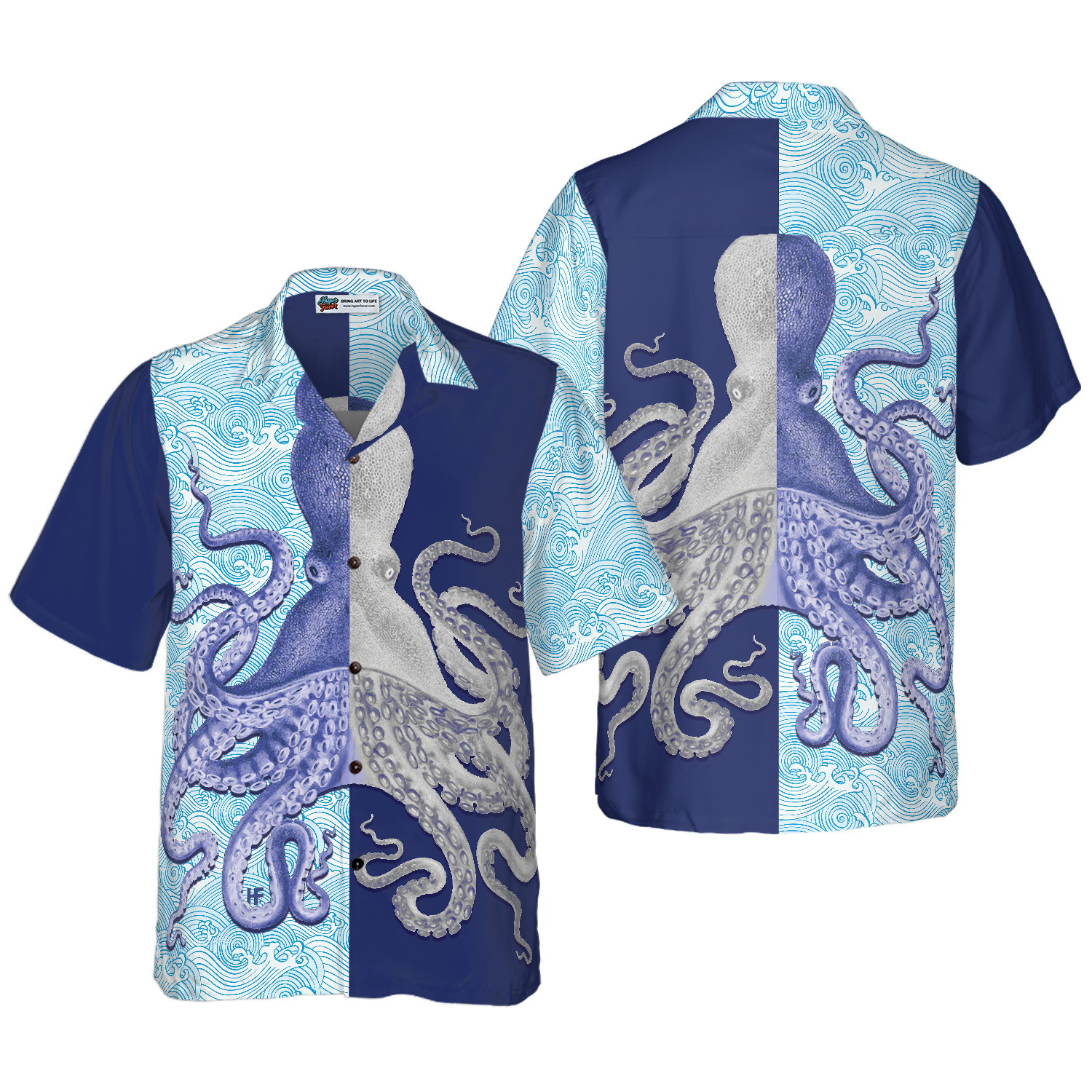 Octopus Hawaiian Shirt - Hyperfavor