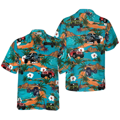 Jeep Car Retro Summer Hawaiian Shirt - Hyperfavor