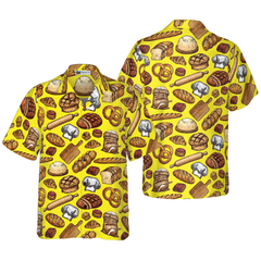 Bread And Pastry Food Hawaiian Shirt - Hyperfavor