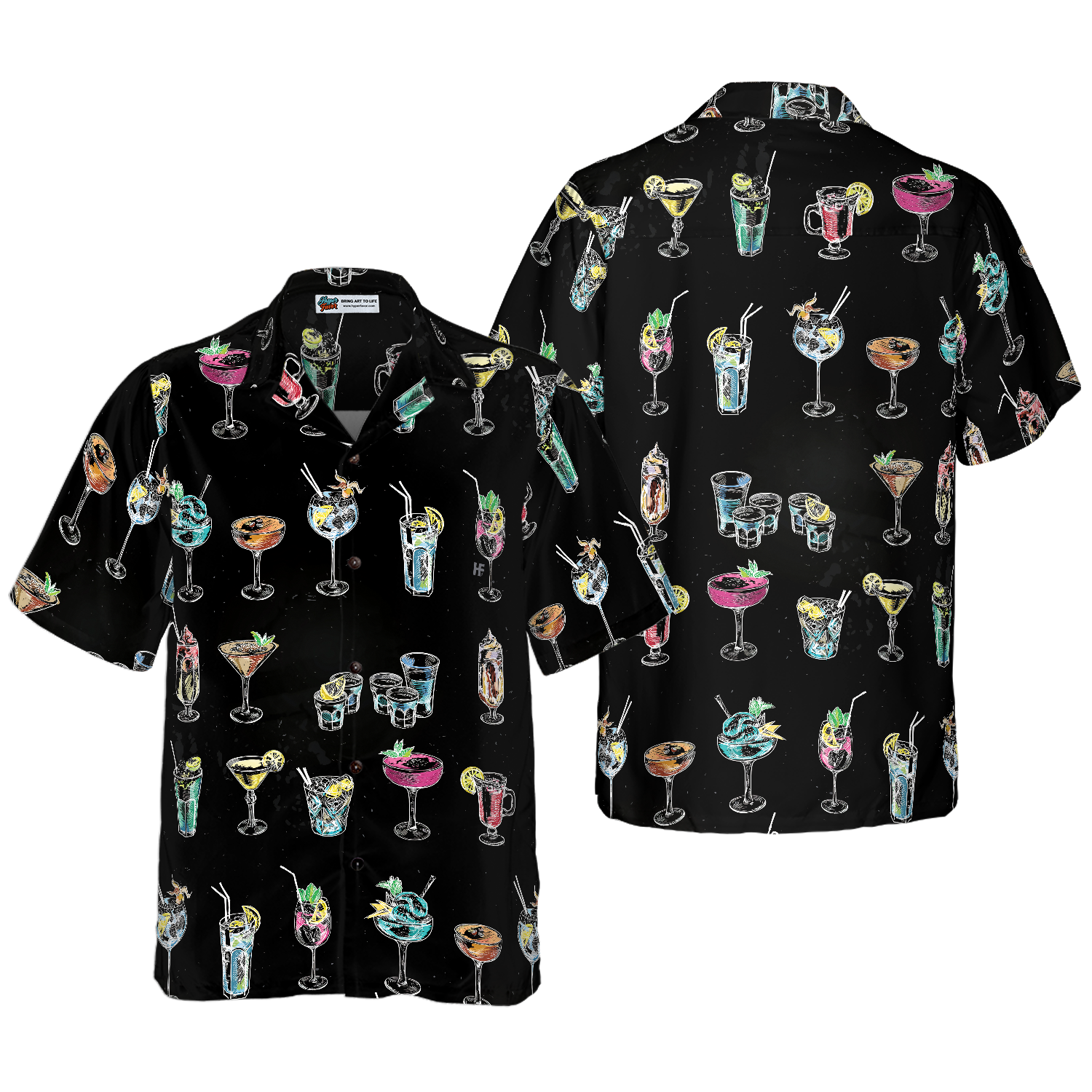 Cocktail For You Bartender Hawaiian Shirt - Hyperfavor