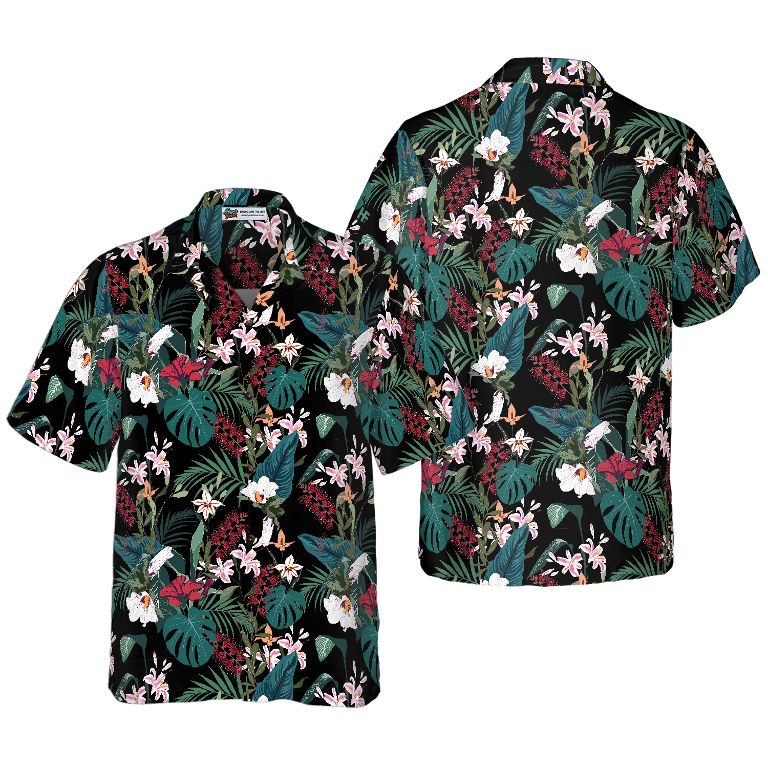 Tropical Seamless Pattern 1 Hawaiian Shirt - Hyperfavor
