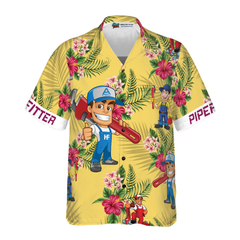 PIPEFITTER Hawaiian Shirt - Hyperfavor