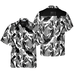 Golf Camouflage Seamless Pattern v2 Hawaiian Shirt - Hyperfavor