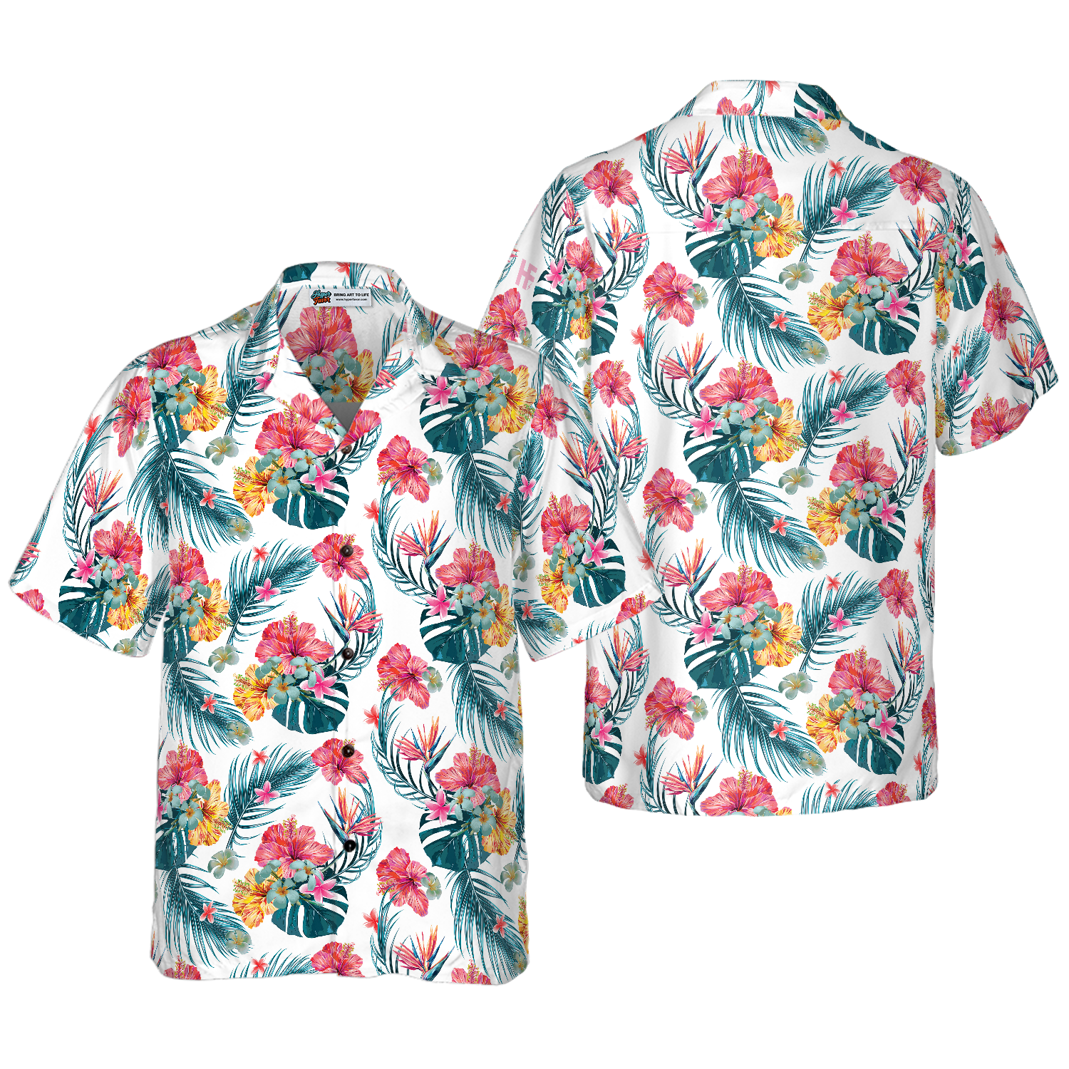 Floral Flower 11 Hawaiian Shirt - Hyperfavor