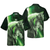 Fantasy Green Wolf Hawaiian Shirt - Hyperfavor