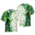 Bigfoot Silhouettes in Tropical Hawaiian Shirts for Men, Green Sasquatch Shirts - Hyperfavor