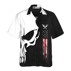 Plumber Proud Skull 4 Hawaiian Shirt - Hyperfavor