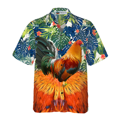 ROOSTER Hawaiian Shirt - Hyperfavor