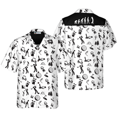 Golf Evolution Hawaiian Shirt - Hyperfavor