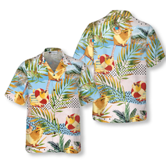 Guinea Pig On The Beach Hawaiian Shirt - Hyperfavor