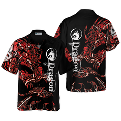 The Red Dragon Hawaiian Shirt - Hyperfavor