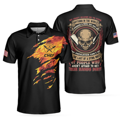 Chef My Craft Allows Me To Cook Anything Short Sleeve Polo Shirt, Skull Polo Shirt, Best Disc Golf Shirt For Men - Hyperfavor