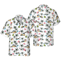 Boston Terrier hawaii Hawaiian Shirt - Hyperfavor