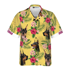 DOBERMAN PINSCHER Hawaiian Shirt - Hyperfavor