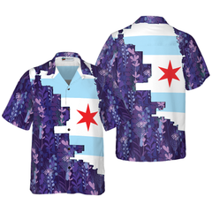 Chicago Bluebonnet Hawaiian Shirt - Hyperfavor