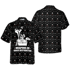 Weapon Of Grass Destruction Hawaiian Shirt - Hyperfavor