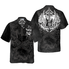 Bass Guitar & Rock Music Hawaiian Shirt - Hyperfavor