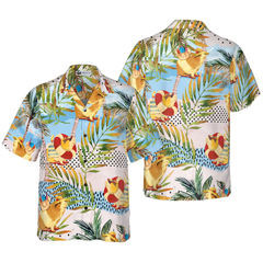 Guinea Pig On The Beach Hawaiian Shirt - Hyperfavor