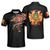 American Firefighter Polo Shirt, Black Firefighter Shirt For Men, Cool Gift For Firefighters - Hyperfavor
