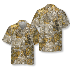 Fantasy Islands Treasure Map Hawaiian Shirt - Hyperfavor
