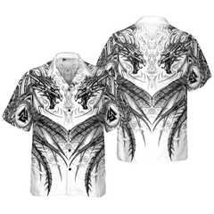 Dragon 3D Hawaiian Shirt - Hyperfavor