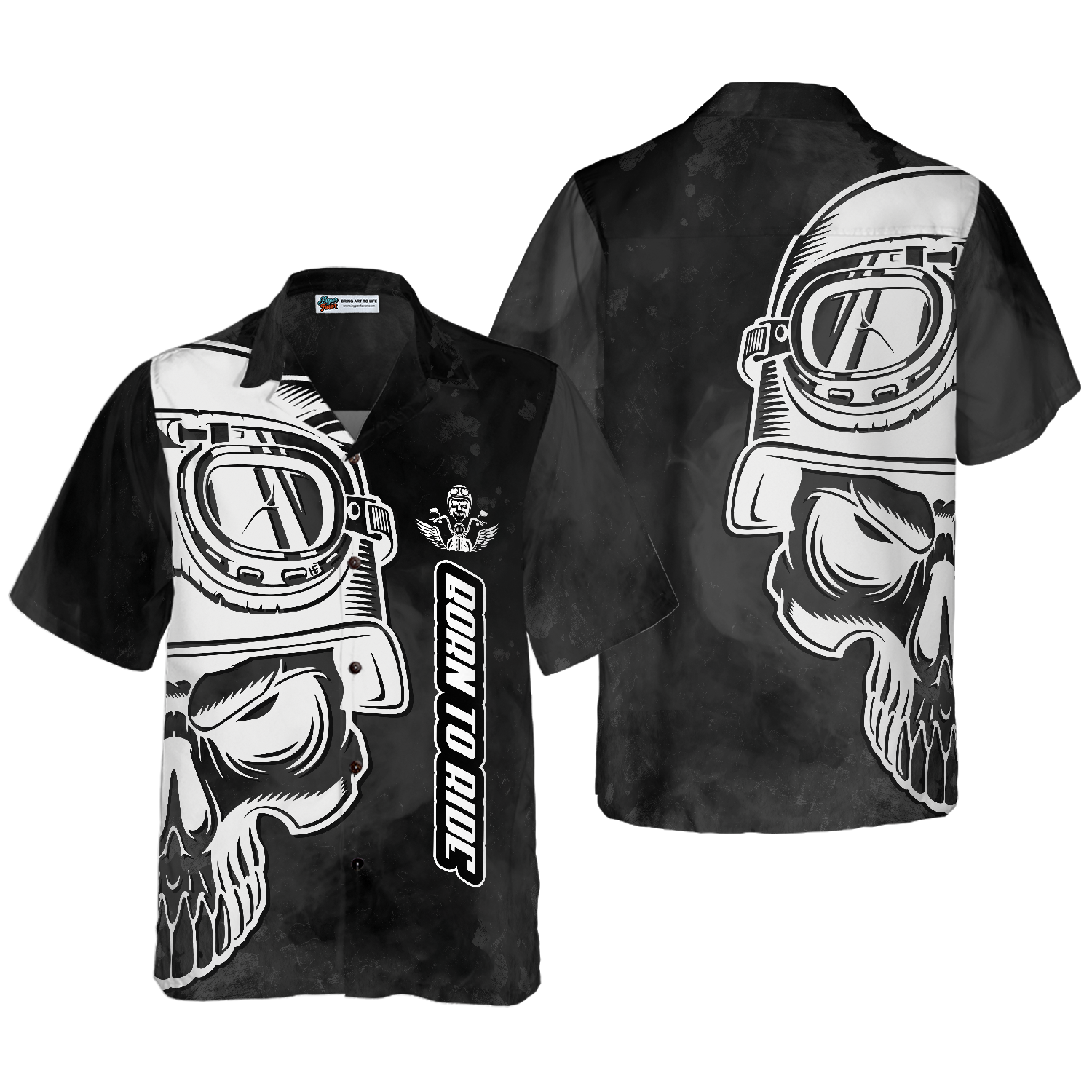 Born To Ride Hawaiian Shirt - Hyperfavor