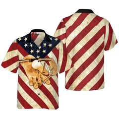 Golf Flag Vintage Hawaiian Shirt - Hyperfavor