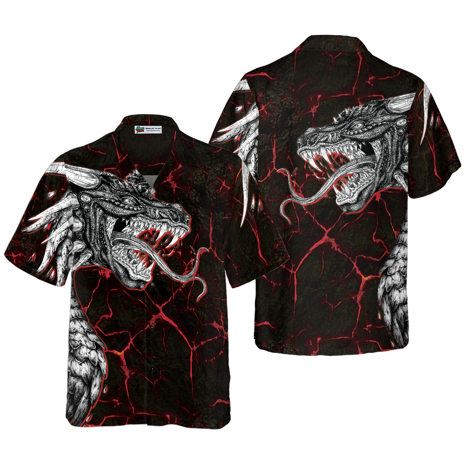 Great Dragon Hawaiian Shirt - Hyperfavor