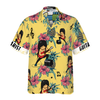Guitarist Pineapple Seamless Pattern Custom Hawaiian Shirt - Hyperfavor