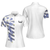 Bluebonnet Golf Short Sleeve Women Polo Shirt, Floral Texas Golf Shirt For Ladies - Hyperfavor