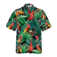 Rooster V2 Hawaiian Shirt - Hyperfavor