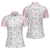Golf Life In Pink V2 Short Sleeve Women Polo Shirt - Hyperfavor