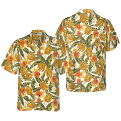 Tropical Banana Plant Hawaiian Shirt - Hyperfavor