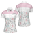 Golf Life In Pink Short Sleeve Women Polo Shirt - Hyperfavor