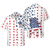 Bulldogs American Flag Hawaiian Shirt - Hyperfavor