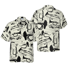 Trumpet Is Cool Hawaiian Shirt - Hyperfavor