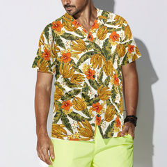 Tropical Banana Plant Hawaiian Shirt - Hyperfavor