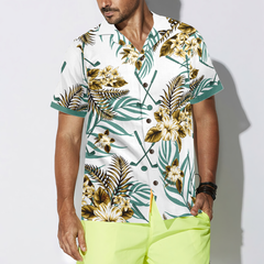 Golf Tropical x Your Logo Custom Hawaiian Shirt - Hyperfavor