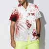Halloween Blood Splatter Hawaiian Shirt - Hyperfavor