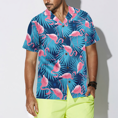 Flamingo 01 Hawaiian Shirt - Hyperfavor