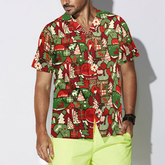 Hawaiian Shirts, Christmas Gift Pattern Shirt Short Sleeve, Christmas Shirt Idea Gift For Men and Women - Hyperfavor